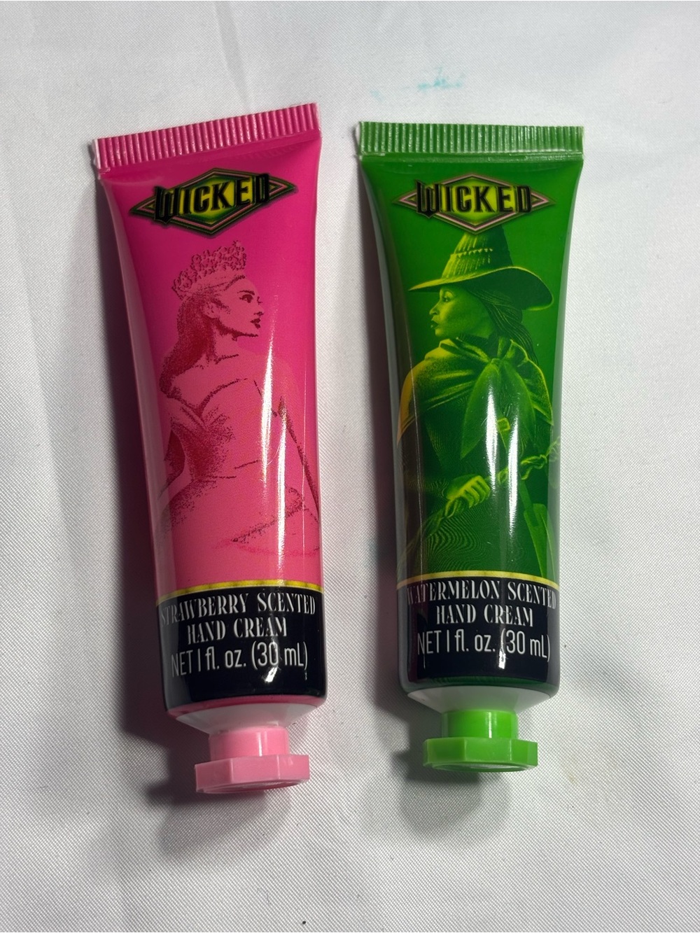 2 New Strawberry Scented Hand Cream - Pink